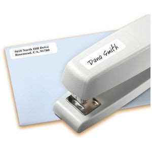 white rectangular   removable  adhesive multi  label ct fastenal
