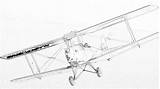 Coloring Biplanes Pages Biplane Filminspector Waco sketch template