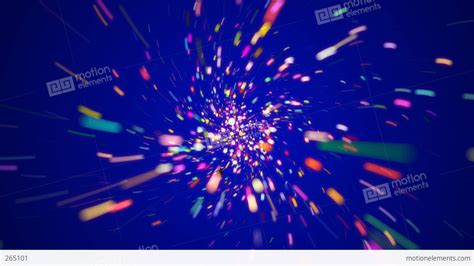 motion background  colorful particles stock animation
