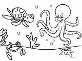 Ocean Coloring Pages Printable Kids Sea Print Aware Way These Good Make Sheets sketch template