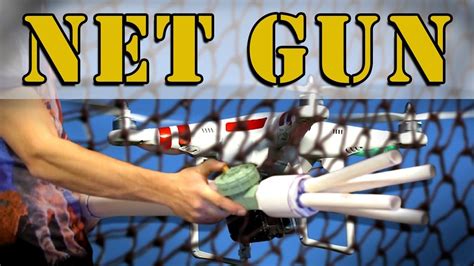 build  drone catching net gun   basic plumbing parts