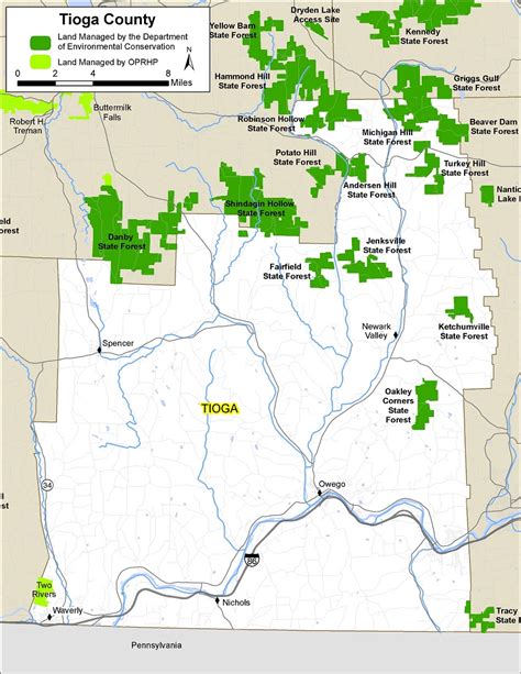 tioga county map nys dept  environmental conservation