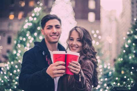 Christmas Engagement Photos In New York Popsugar Love And Sex Photo 6