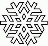 Snowflake Coloring Pages Drawing Snowflakes Printable Kids Print Sheet Frozen Simple Snow Stencil Clipart Color Christmas Flake Winter Clip Colouring sketch template