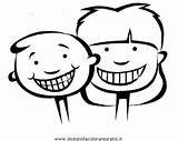 Lachen Hygiene Misti Diverse Smiley Faccine Verschiedenes Emozioni Malvorlage Ausmalen Gratismalvorlagen sketch template