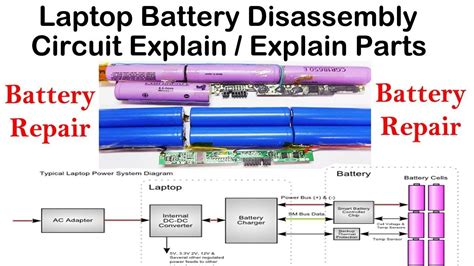pinout laptop battery charger circuit diagram