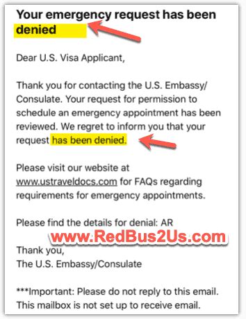 apply  emergency  visa appointment  india