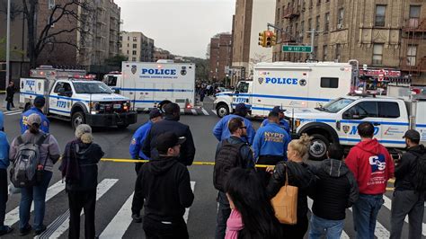 Police Officer Wounded In Wild Shootout In Upper Manhattan The New