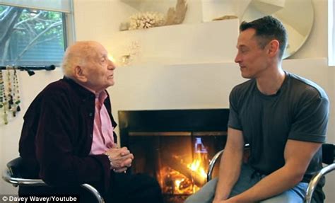 grandfather comes out as gay in davey wavey youtube video daily mail online