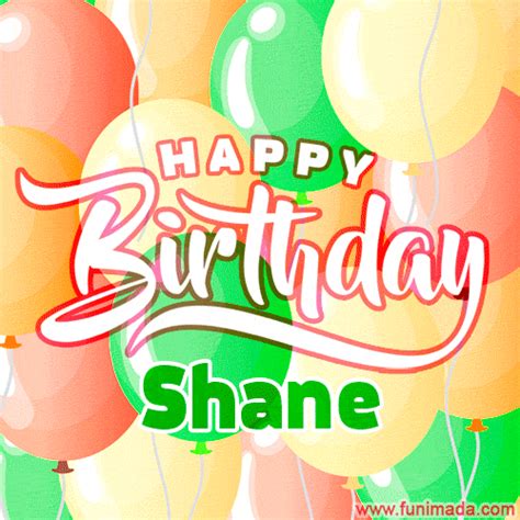 happy birthday image  shane colorful birthday balloons gif animation   funimadacom