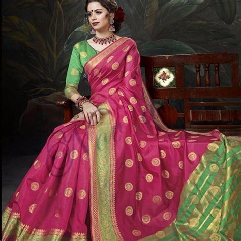 Bollywood Women India Saree Kaftan Sari Dress Traditional