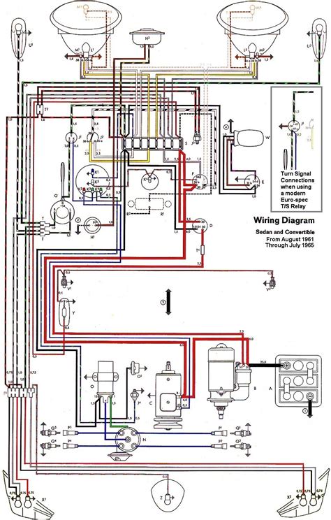 vw bug engine schematics