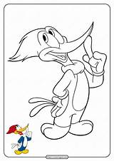 Woody Woodpecker Coloringoo sketch template