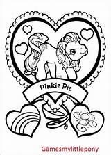 Pinkie Heart sketch template