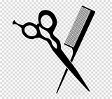 Comb Scissors sketch template