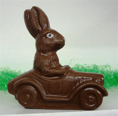 chocolate bunny  car confections   occasion