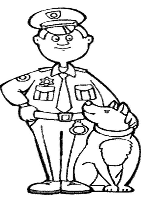police dog coloring sheets dog coloring page coloring pages  kids