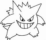 Gengar Pokemon Coloring Pages Printable Print Color Coloriage Kids Colouring Water Getcolorings Popular Imprimer Book sketch template