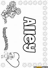 Ally Austin Alley Onlycoloringpages sketch template