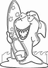 Coloring Pages Australia Shark Kids Surfing Great Color Sharks Printable Cartoon Cliparts Clipart Print Popular Comments Coloringhome Clip Countries Library sketch template