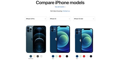 apple   great tool    compare iphone models  mac observer