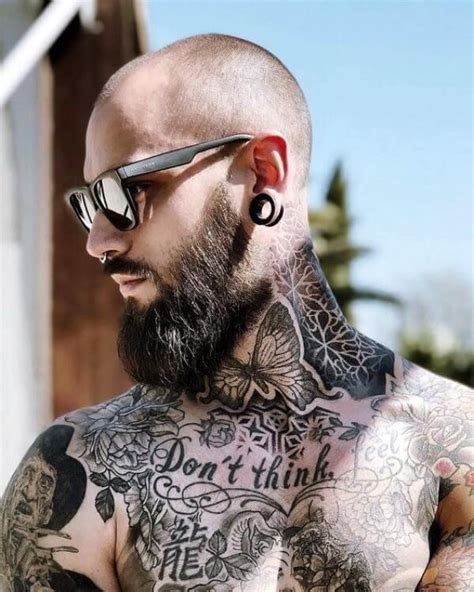 30 Dapper Beard Styles For Bald Men – Macho Styles Glatze Und Bart