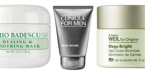 mens face products facial products for men