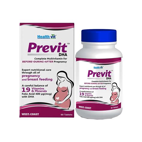 buy healthvit previt prenatal complete multivitamin  pre post pregnancy  tablets