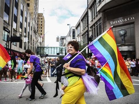 Gay Marriage Plaintiff Celebrates At Pride Parade