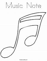 Music Note Coloring Drawing Pages Notes Drawings Cliparts Clipart Lord Noodle Sing Unto Life Let Twisty Library Kids Twistynoodle Big sketch template