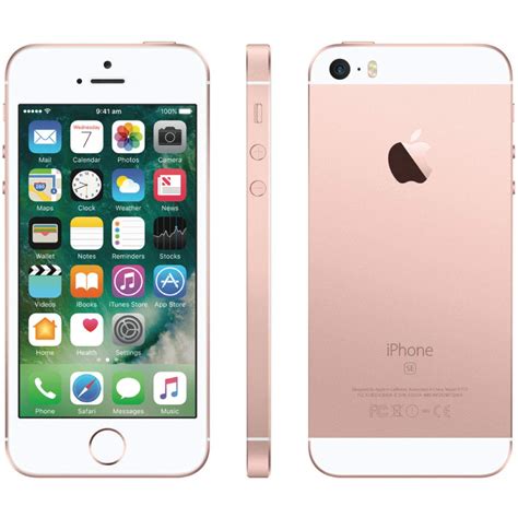 apple iphone se st generation gb rose gold  verizon renewed pricepulse
