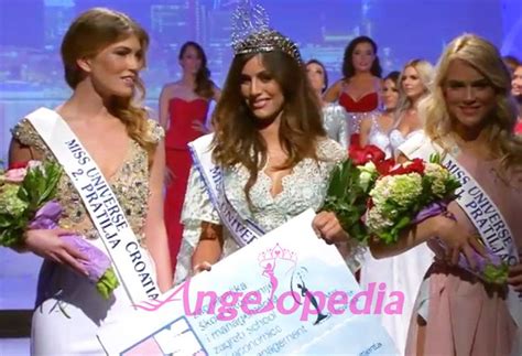 Barbara Ljiljak Crowned Miss Universe Croatia 2015 Angelopedia