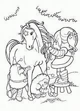 Coloring Rainbow Brite Bright Pages Kids Sheets Printable Book Color Horse Books Princess Adult Horses Cartoon Popular Girls Today Print sketch template
