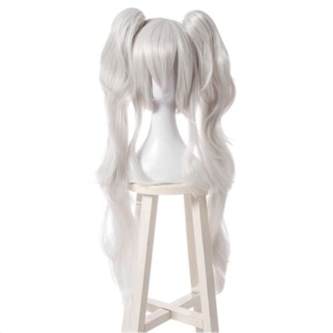 White Long Curly Hair Anime Cosplay For Women Anime Girls Cosplay Hair