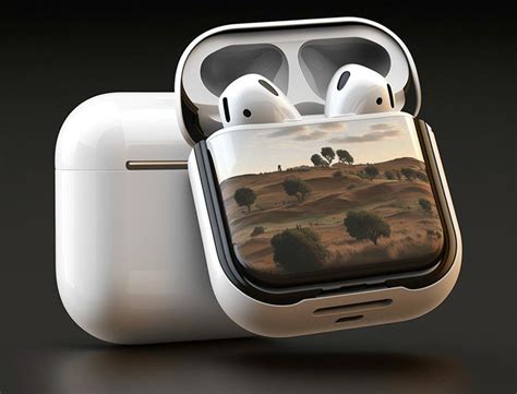 apple   revolutionize  airpods experience   touch display upgrade