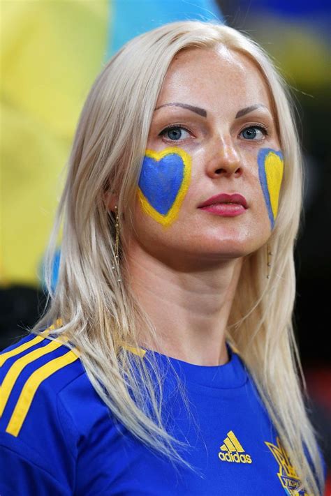 beautiful soccer fans at euro 2012