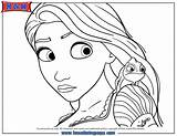 Chameleon Pascal Rapunzel sketch template