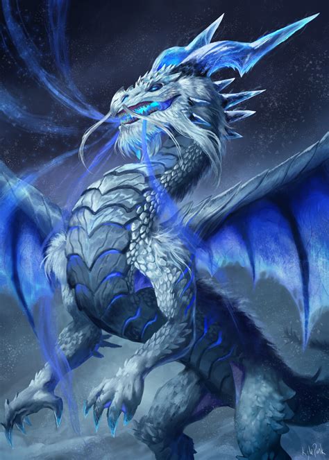 artstation dragonvault white dragon