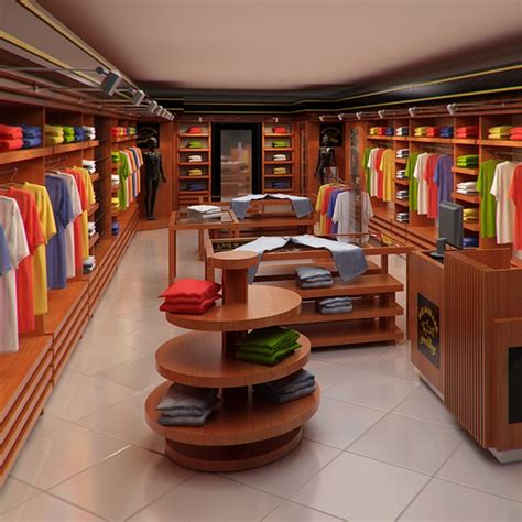 garment shop design images retail store  design software
