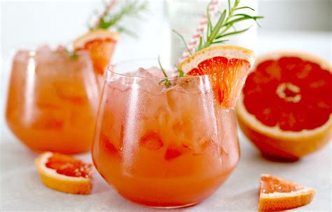 grapefruit sunrise cocktail  refreshing summer drink