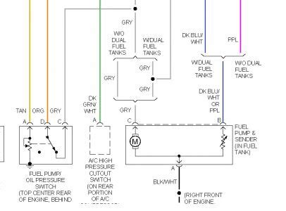 chevy truck fuel pump relay  changed  fuel pump