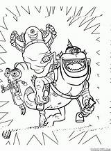 Coloring Packs Rocket Becoming Ginormica Smaller Monsters Aliens Vs Pages sketch template