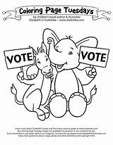 Coloring Pages Election Constitution Nate Vote Congress Big Preschool Getcolorings Dulemba Printable Electoral Tuesday Color Print Getdrawings Drawing Kids Great sketch template