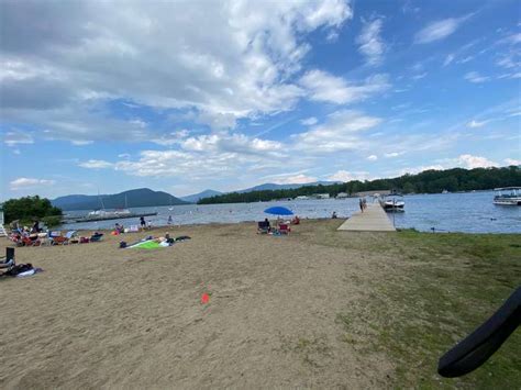 veteran s memorial park beach in bolton landing ny enjoy a beach