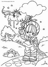 Coloring Pages Rainbow Brite 999 Color Kids Bright Fantastic Cartoon Printable Sheets Colouring Print Adult Book Character Childhood Crafts Back sketch template
