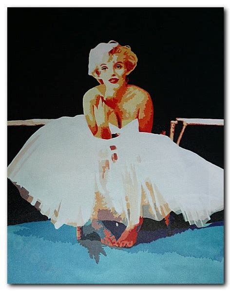 Marilyn Monroe Portrait Prints On Canvas American Actress