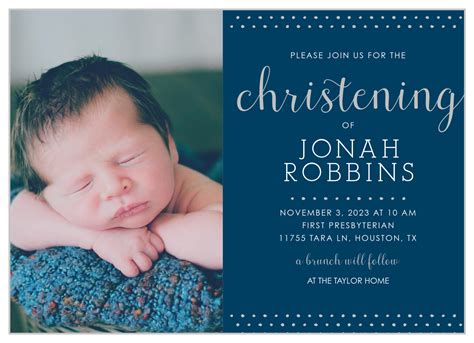 editable christening invitation