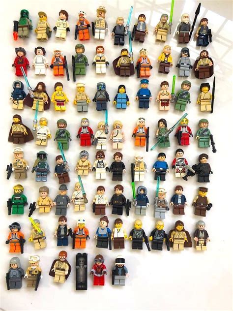 lego star wars minifigure massive collection lot toys games bricks figurines  carousell
