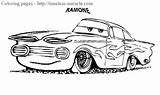 Cars Coloring Ramone Pages Timeless Miracle sketch template