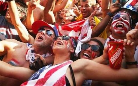 World Cup Soccer Fans Celebrate Worldwide World Cup